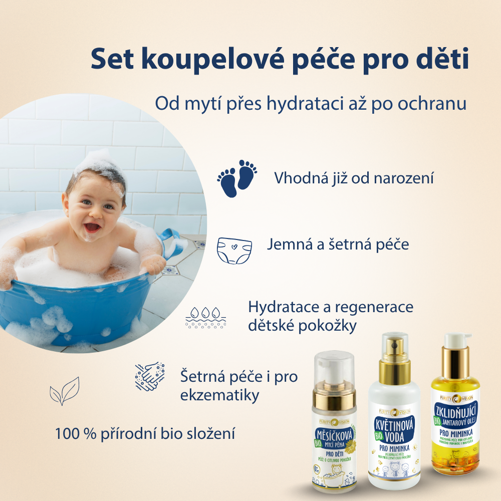 Zestaw do kąpieli dla dzieci