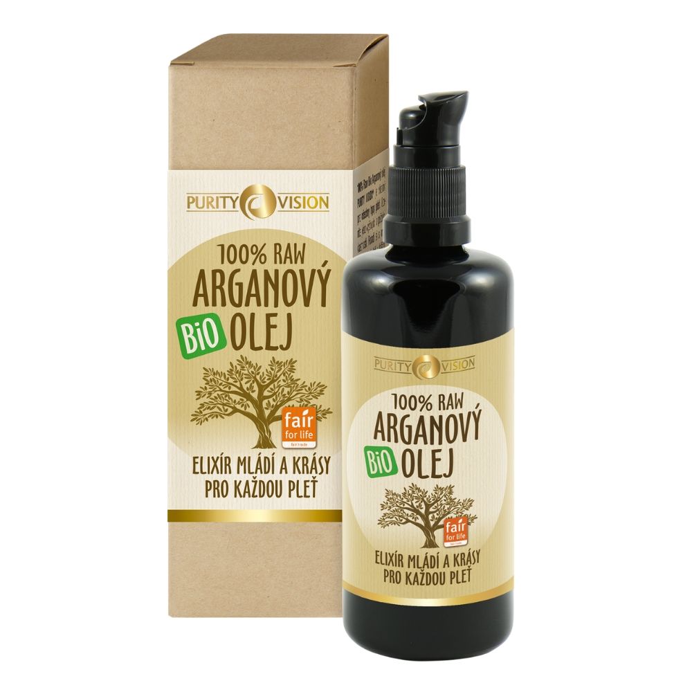 100% Czysty Bio Olej Arganowy 100 ml