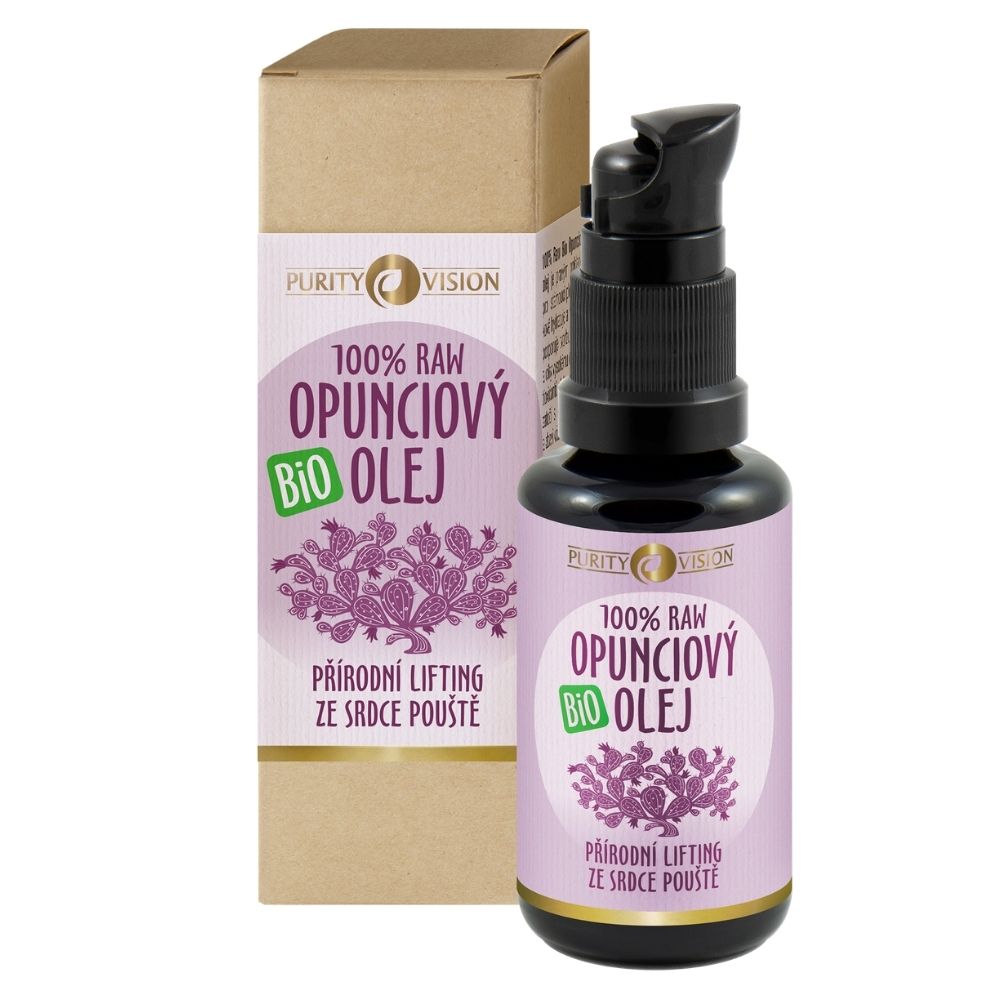 100% Surowy Olej z Nasion Opuncji 30 ml