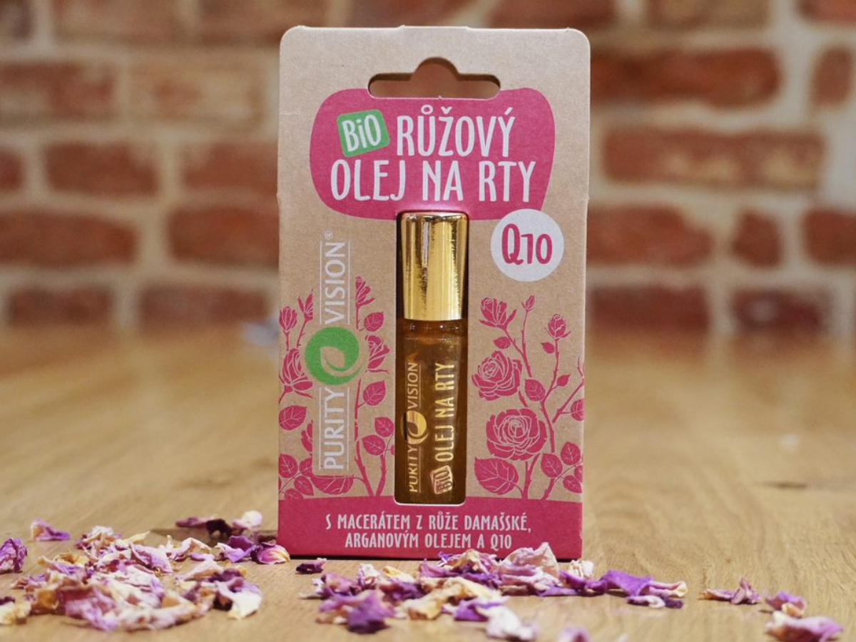 Bio Różany olejek do ust 10 ml