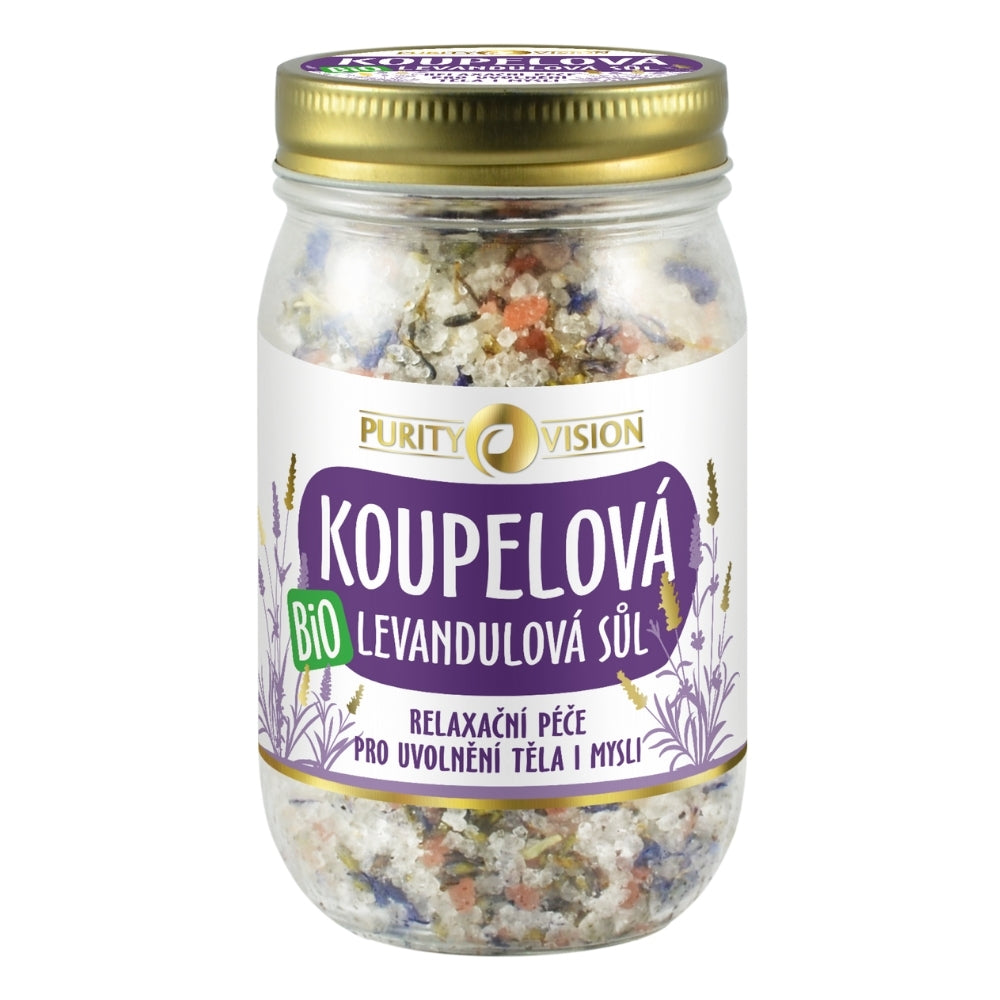 Bio sól do kąpieli lawendowa 400 g