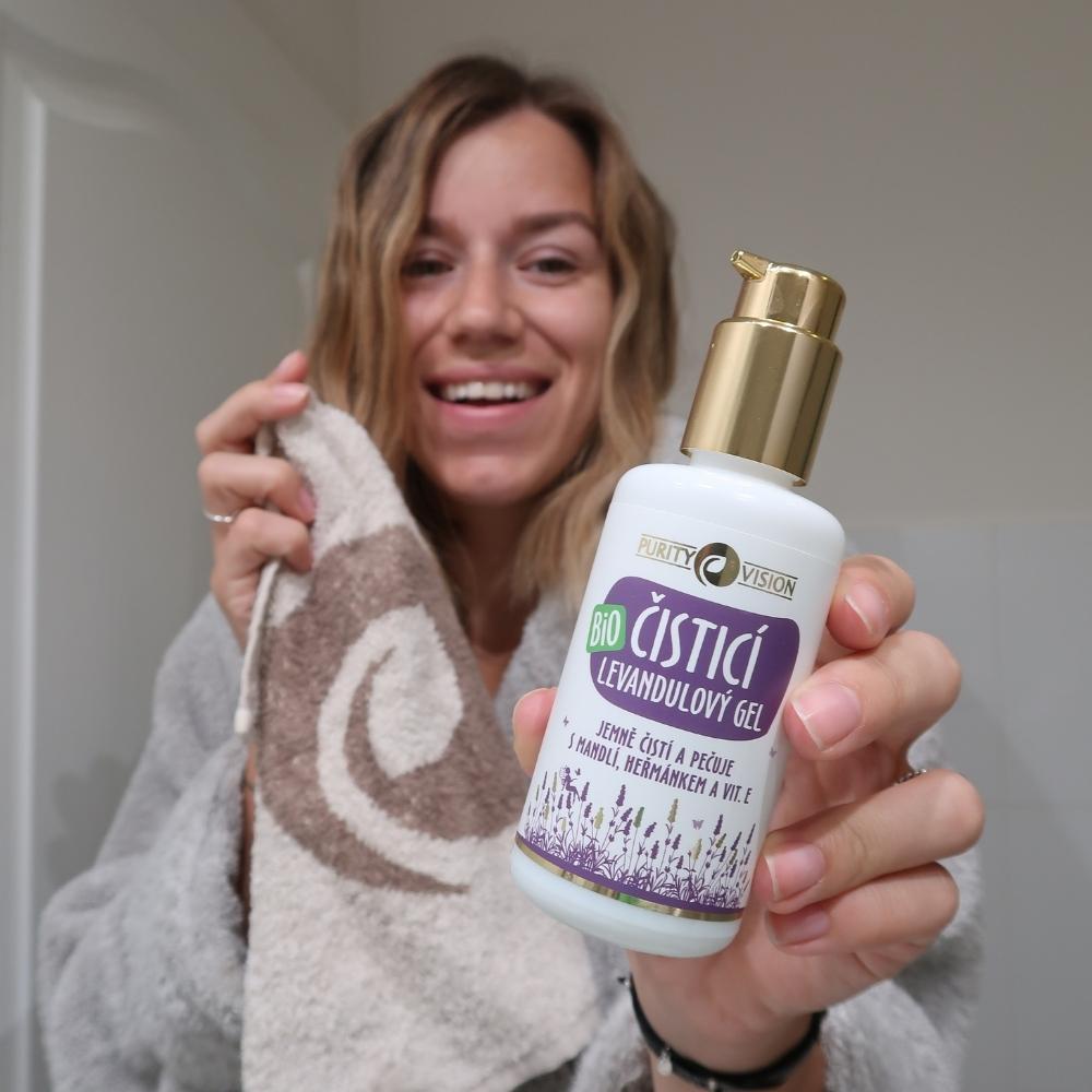 Bio żel oczyszczający z lawendą, migdałami, rumiankiem i witaminą E 100 ml