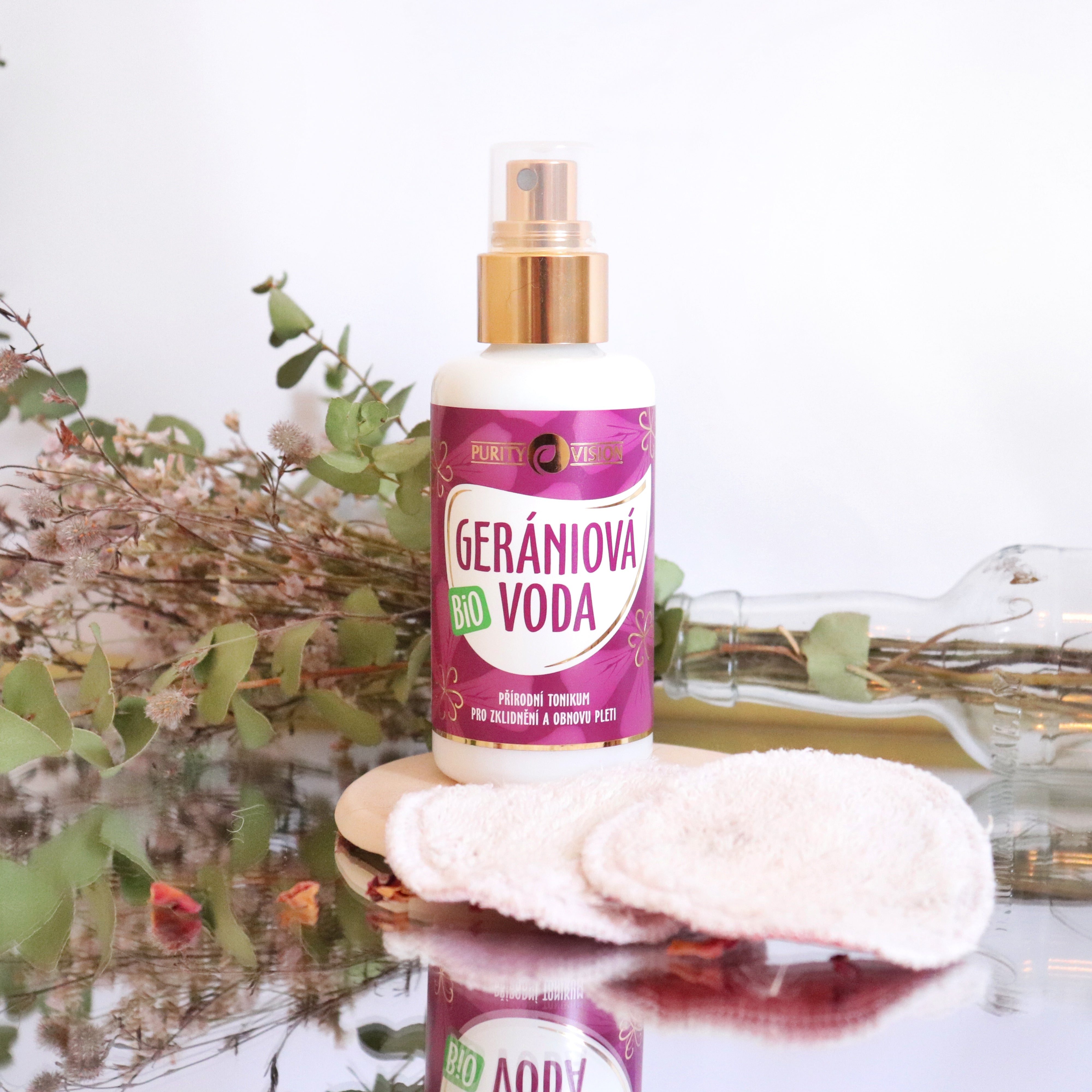 Bio woda z geranium 100 ml