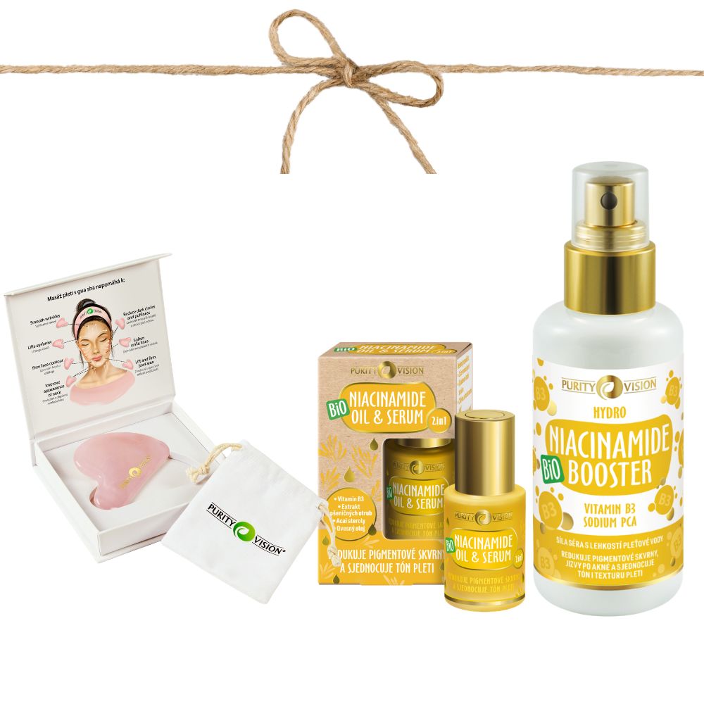 Zestaw Niacynamid Lifting z Gua Sha