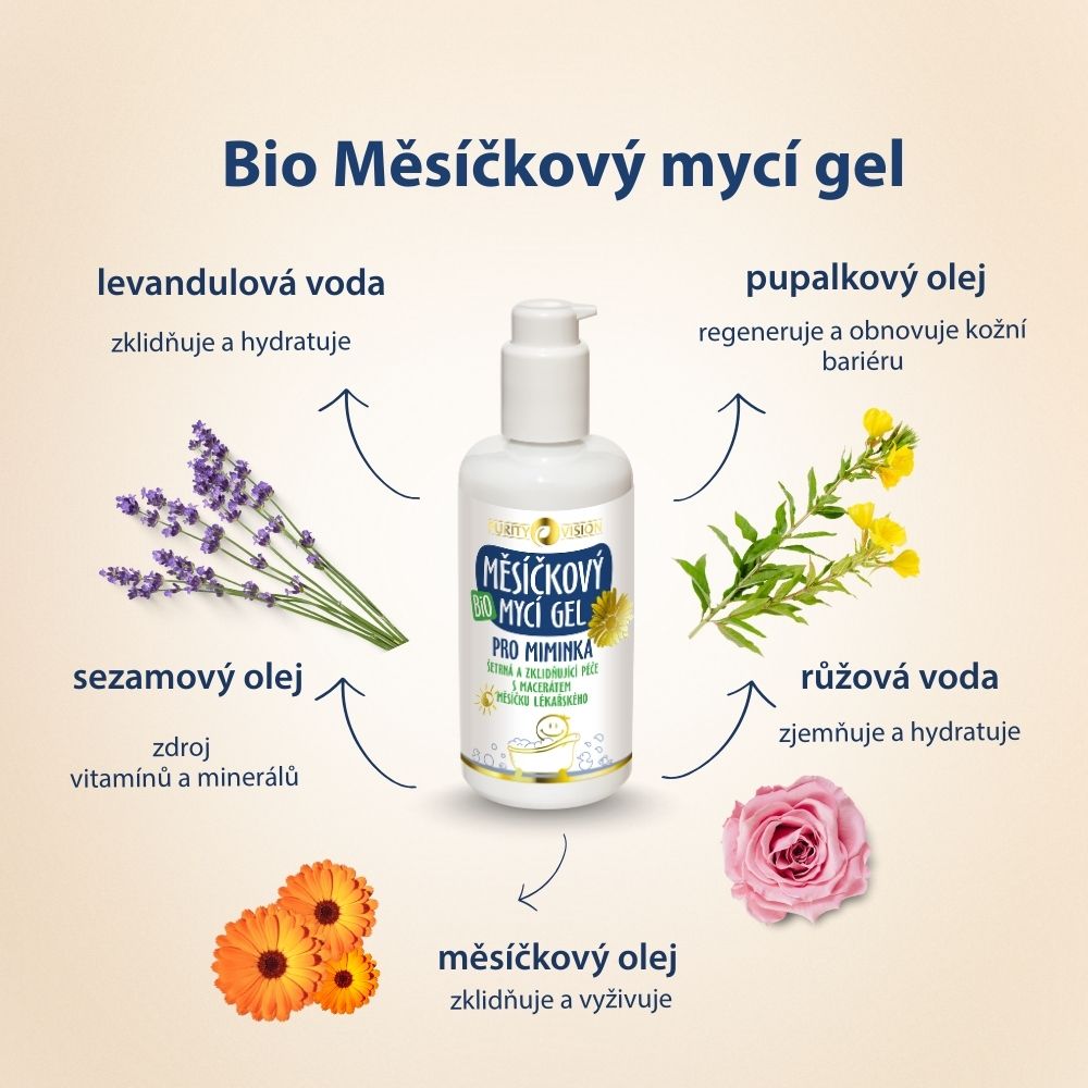 Bio Żel Myjący dla Niemowląt 200 ml
