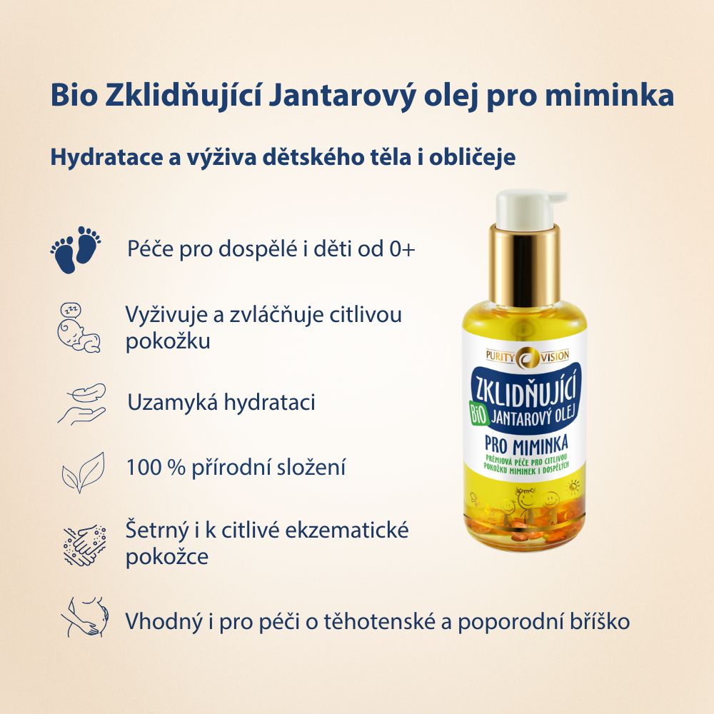 Bio Kojący Olejek Bursztynowy 95 ml