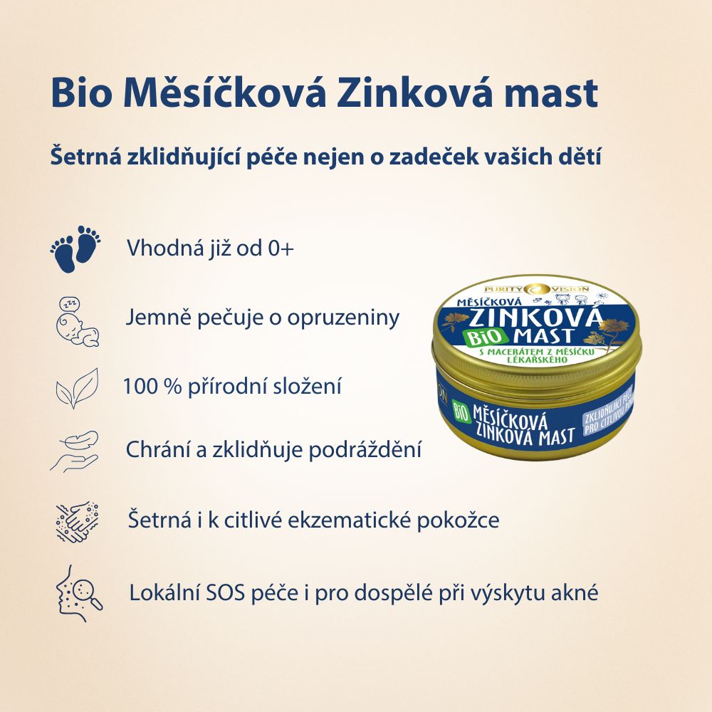 Bio Maść nagietkowa z cynkiem 150 ml