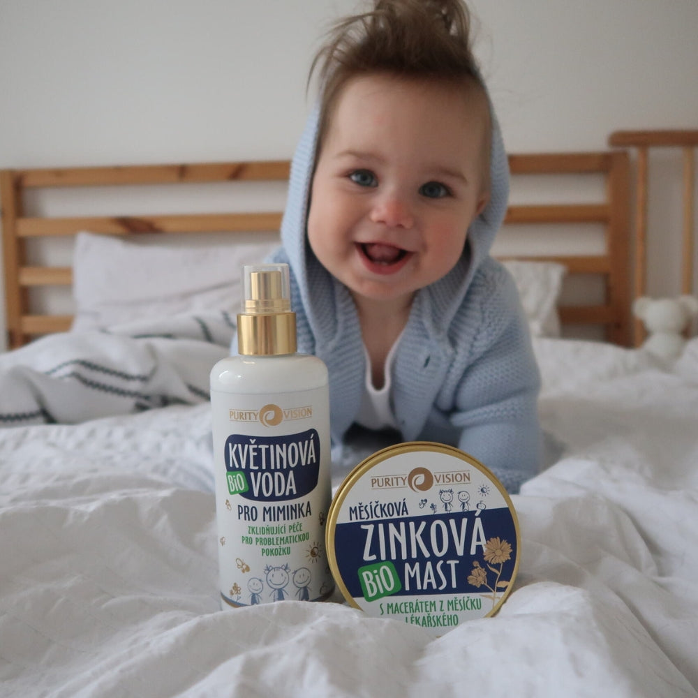 Bio woda kwiatowa dla niemowląt 100 ml