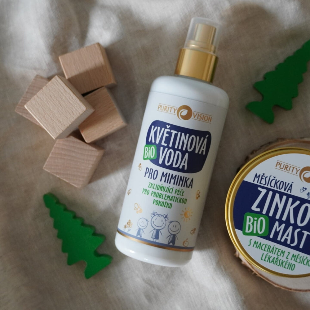 Bio woda kwiatowa dla niemowląt 100 ml