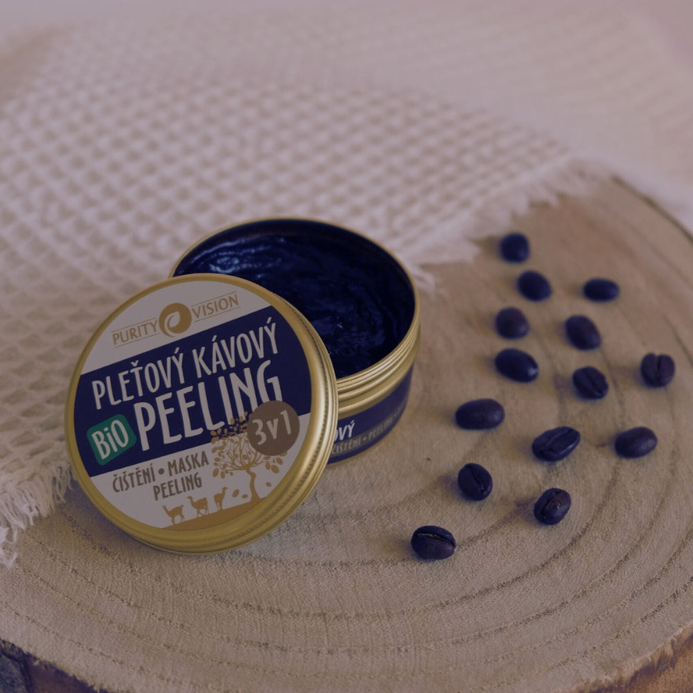 Bio peeling-maska do twarzy 3w1 z kawą 70 ml