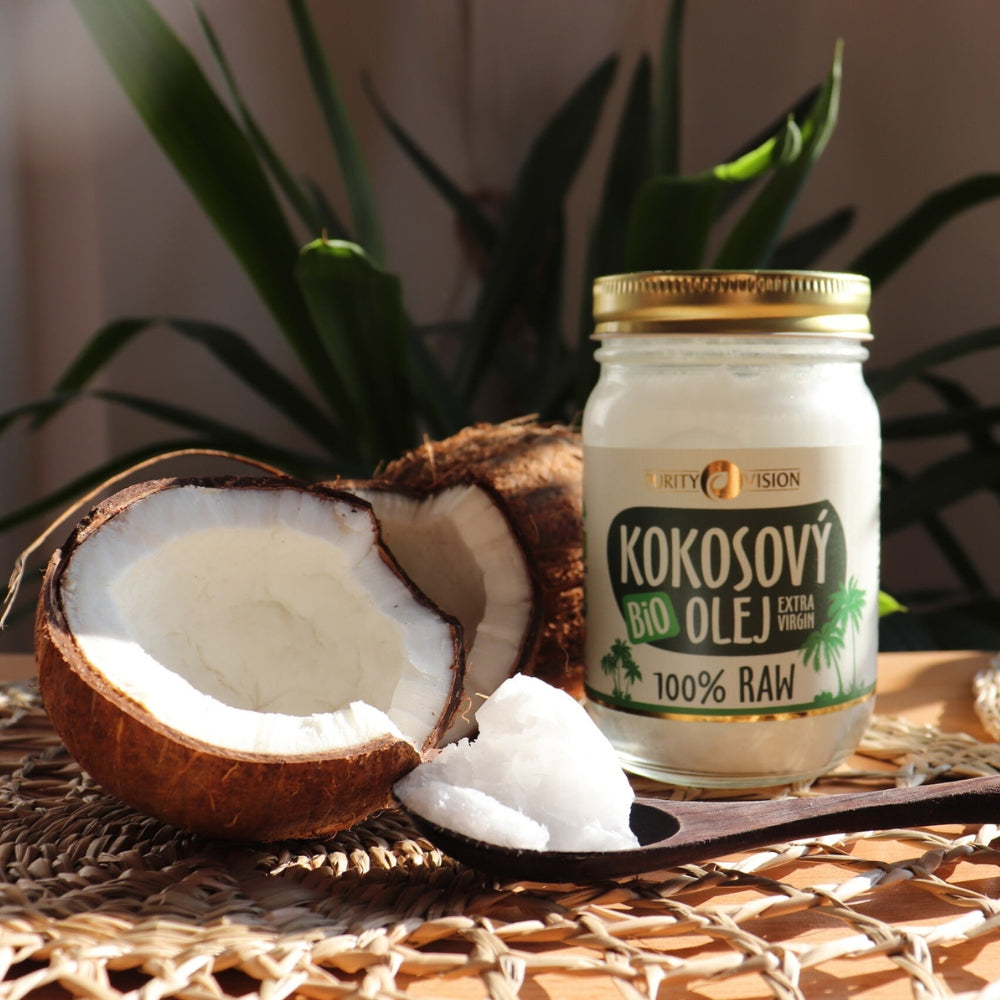 Bio Surowy Olej Kokosowy 120 ml