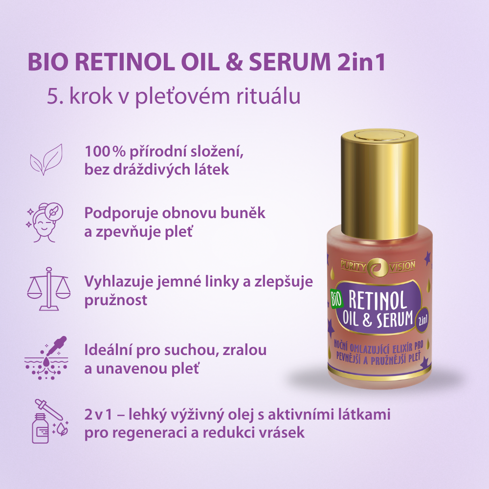 Bio Retinol Olejek i Serum 2w1 30 ml