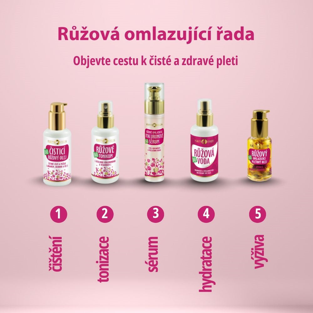 Bio Różany Rytuał Pielęgnacji Twarzy