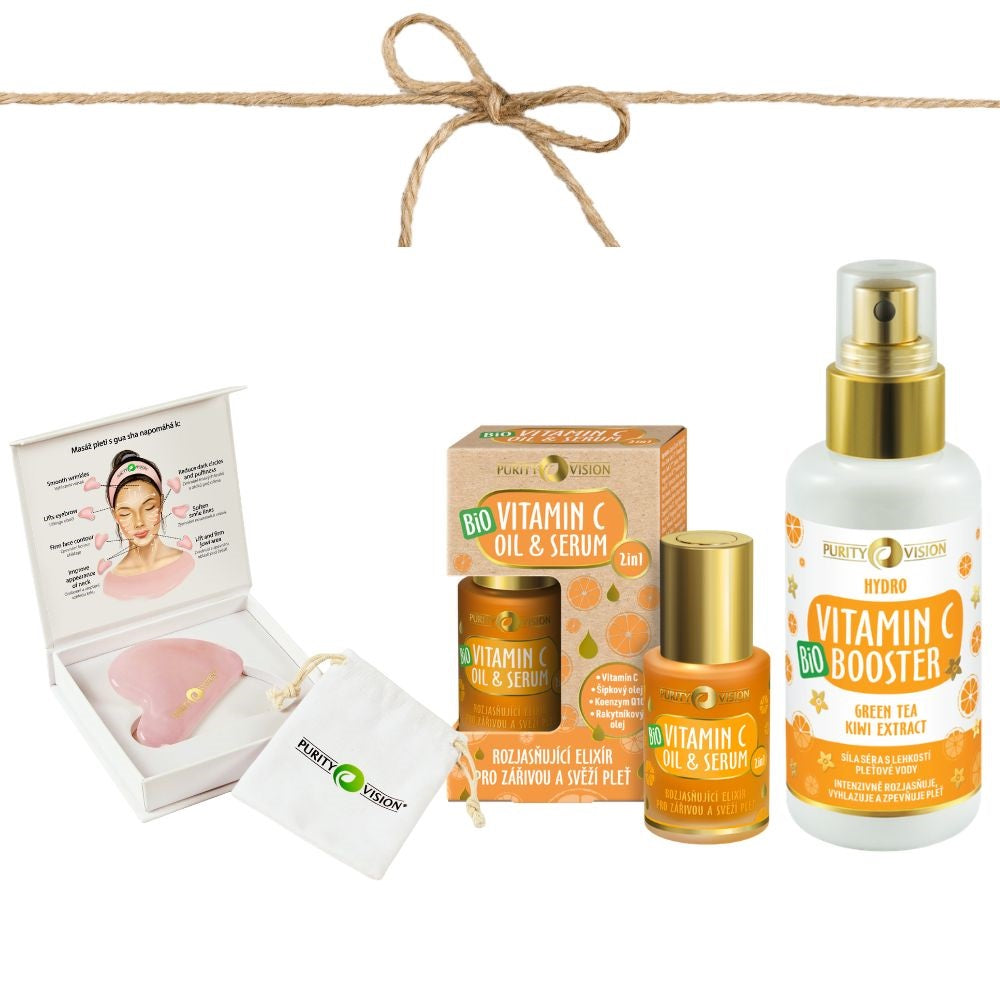 Zestaw Witamina C Lifting z Gua Sha
